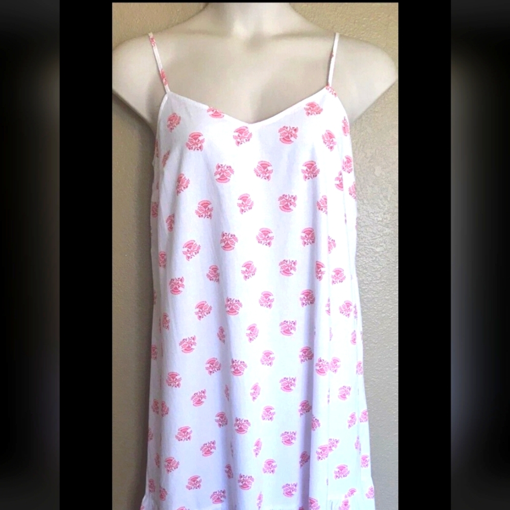 Universal Thread Pink and White Floral Dress XXL